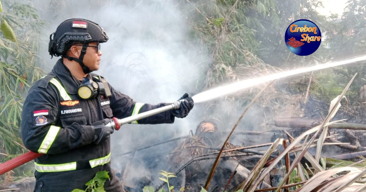 kebakaran lahan Kuningan