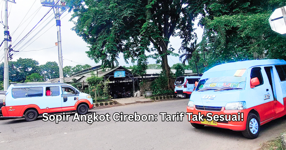 Sopir angkot Cirebon