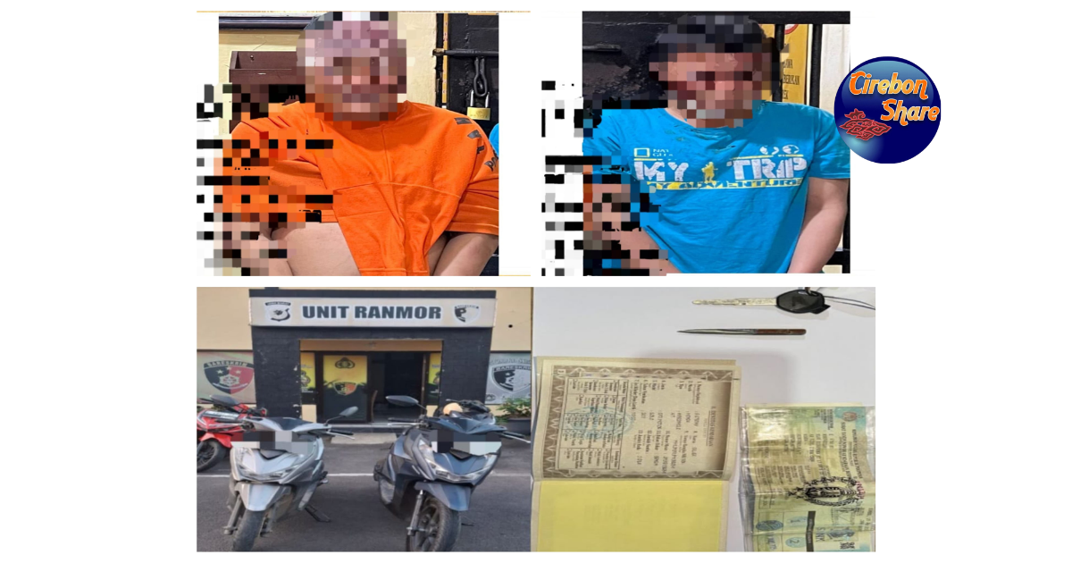 Penangkapan pelaku curanmor Cirebon