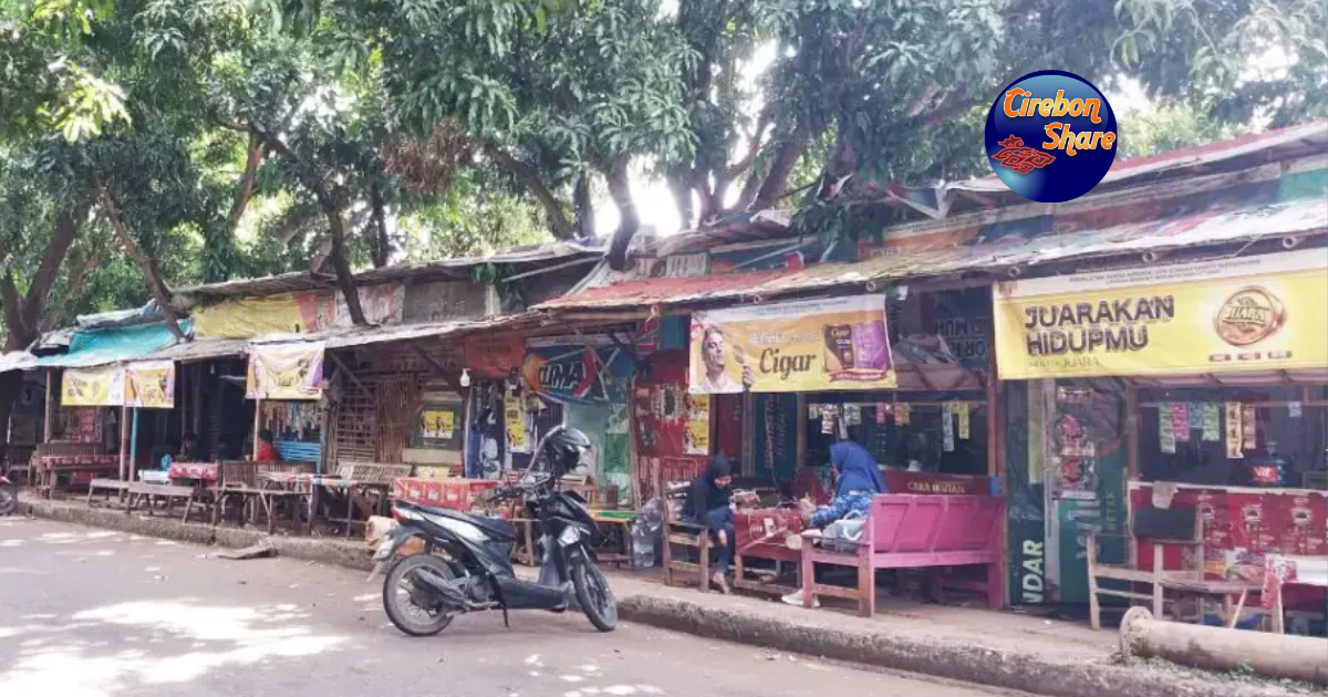 penertiban warung Stadion Bima