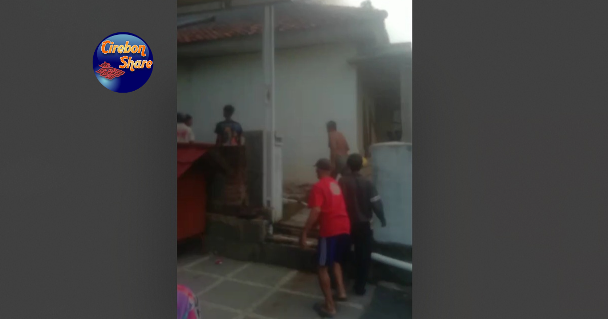 kebakaran rumah di Cipanas