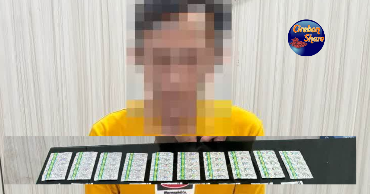 pemuda simpan obat keras
