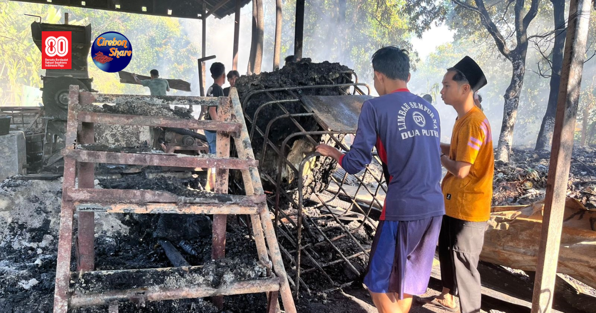 Kebakaran Pengolahan Biji Plastik