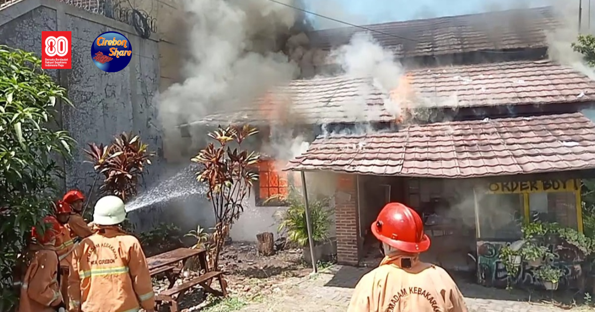 kebakaran di Kota Cirebon