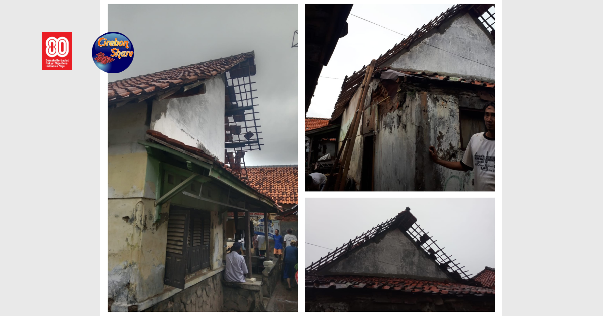 angin puting beliung Cirebon