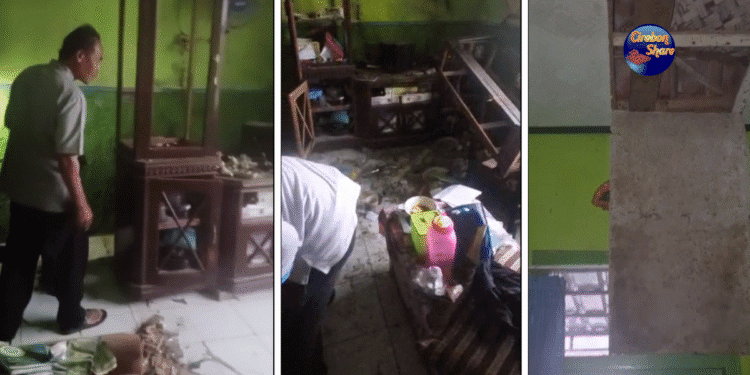 Petir Menyambar 2 Rumah di Kuningan, Remaja Alami Gangguan Pendengaran Sesaat.