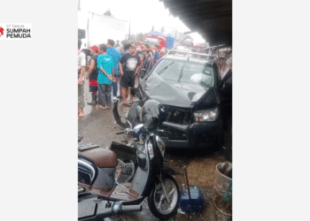 Kecelakaan Beruntun di Mundu