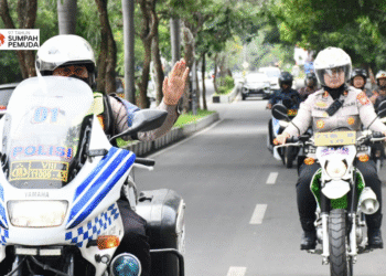 Patroli sepeda motor Polresta Cirebon