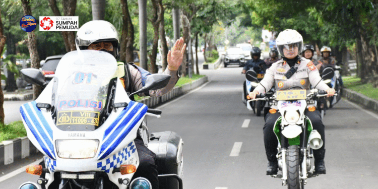 Patroli sepeda motor Polresta Cirebon