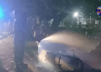 Skutmetik Warga Junjang Terbakar di Klangenan