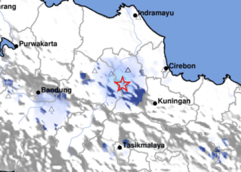 gempa hari ini di Majalengka