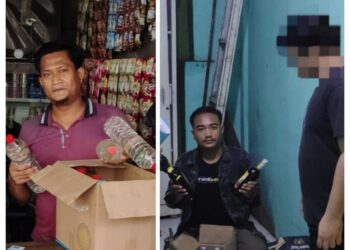 Razia Pekat Polresta Cirebon Sita 96 Botol Miras