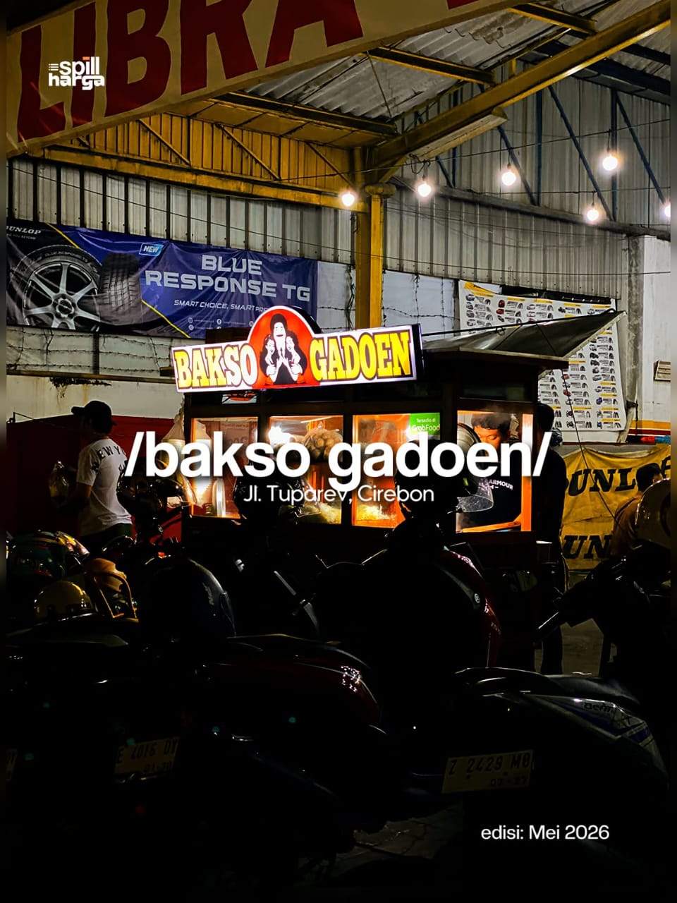 Bakso Gadoen Cirebon menyajikan bakso viral dengan kuah gurih, bakso berasa daging, dan porsi mengenyangkan yang buka sampai subuh.