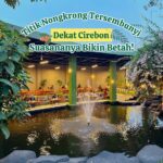 Titik Teh Kuningan, Tempat Nongkrong Adem dengan Suasana Asri menawarkan pemandangan hijau, gemericik air, dan suasana nyaman dekat Cirebon.