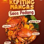 Kepiting Mangas Cirebon menyajikan kepiting fresh dengan daging berisi, bumbu gurih, dan sajian seafood halal di Kota Cirebon.