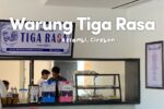 Warung Tiga Rasa Cirebon menyajikan masakan rumahan dengan lauk pauk gurih, sayuran segar, dan nasi hangat di Foodcourt Betahjajan Shell Kesambi.