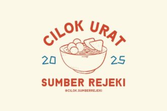 Cilok Sumber Rejeki dengan kuah keju creamy di Cirebon