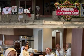 HNF Patisserie Cirebon bakehouse aesthetic dengan pastry dan bagel