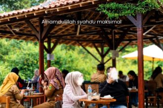 Remesan Cumi Kuningan tempat makan asri untuk quality time