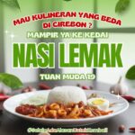 Nasi Lemak Cirebon Nasi Lemak Upin Ipin dengan sayur asem
