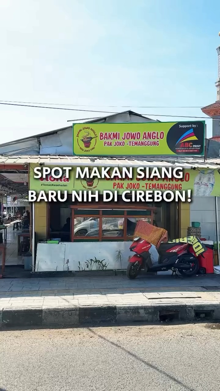 Bakmi Jowo Anglo Mas Joko Cirebon, sajian bakmi tradisional dengan cita rasa khas yang menggugah selera.