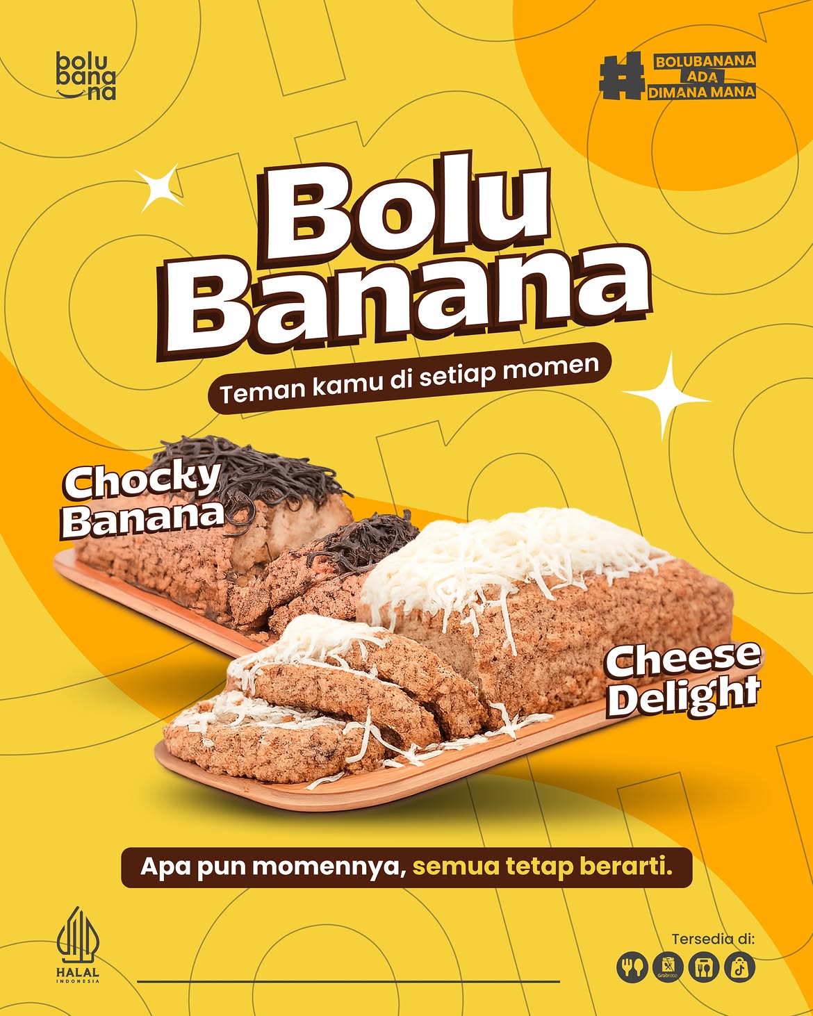 Bolu Banana Cirebon, kue cocok untuk oleh-oleh dengan tekstur lembut dan rasa pisang yang lezat.